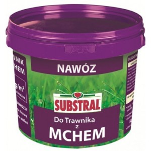 SUBSTRAL Nawóz do trawnika z mchem 10 kg